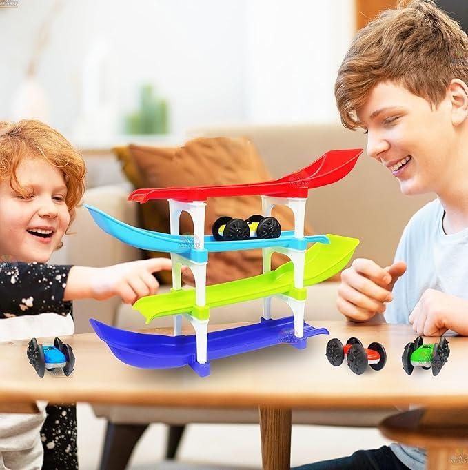 Ramp Racer , Multi level Ramp Racing Car Toy Set