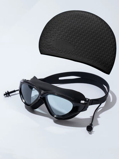 Seasprint Professional Adult Anti-Fog UV Protection Lens Men Women Swimming Goggles Waterproof Adjustable Silicone Swim Glasses