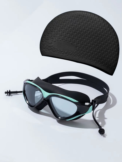 Seasprint Professional Adult Anti-Fog UV Protection Lens Men Women Swimming Goggles Waterproof Adjustable Silicone Swim Glasses