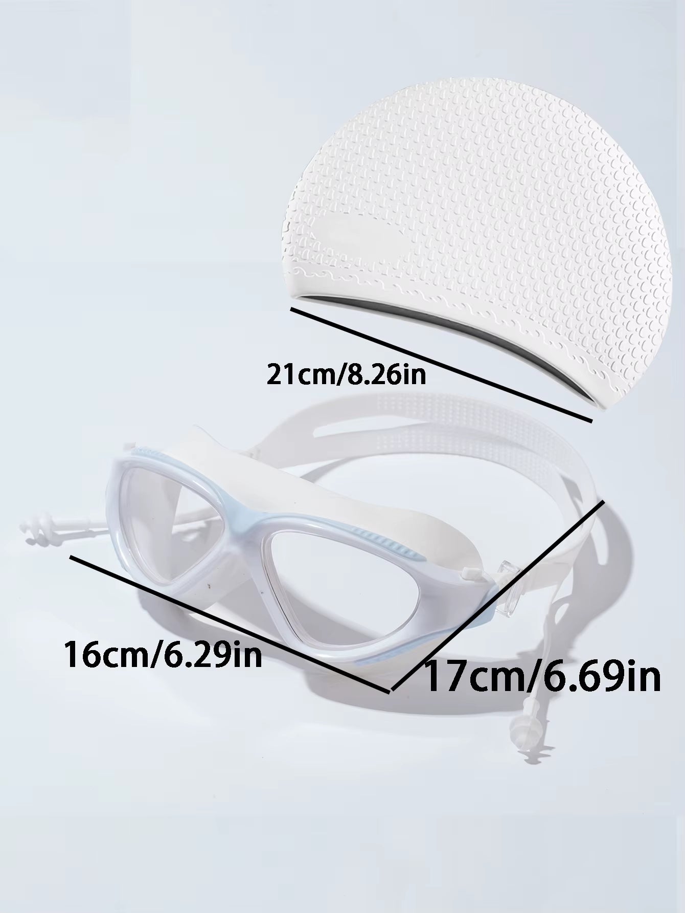 Seasprint Professional Adult Anti-Fog UV Protection Lens Men Women Swimming Goggles Waterproof Adjustable Silicone Swim Glasses